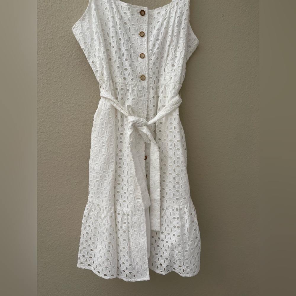 A Loves A button down eyelet dress - Picture 3 of 7